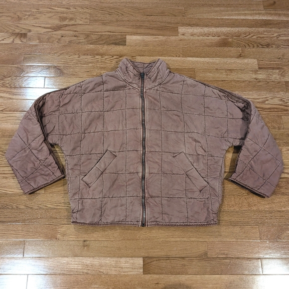 Free People Jackets & Blazers - Free People Dolman Quilted Puffer Jacket Large